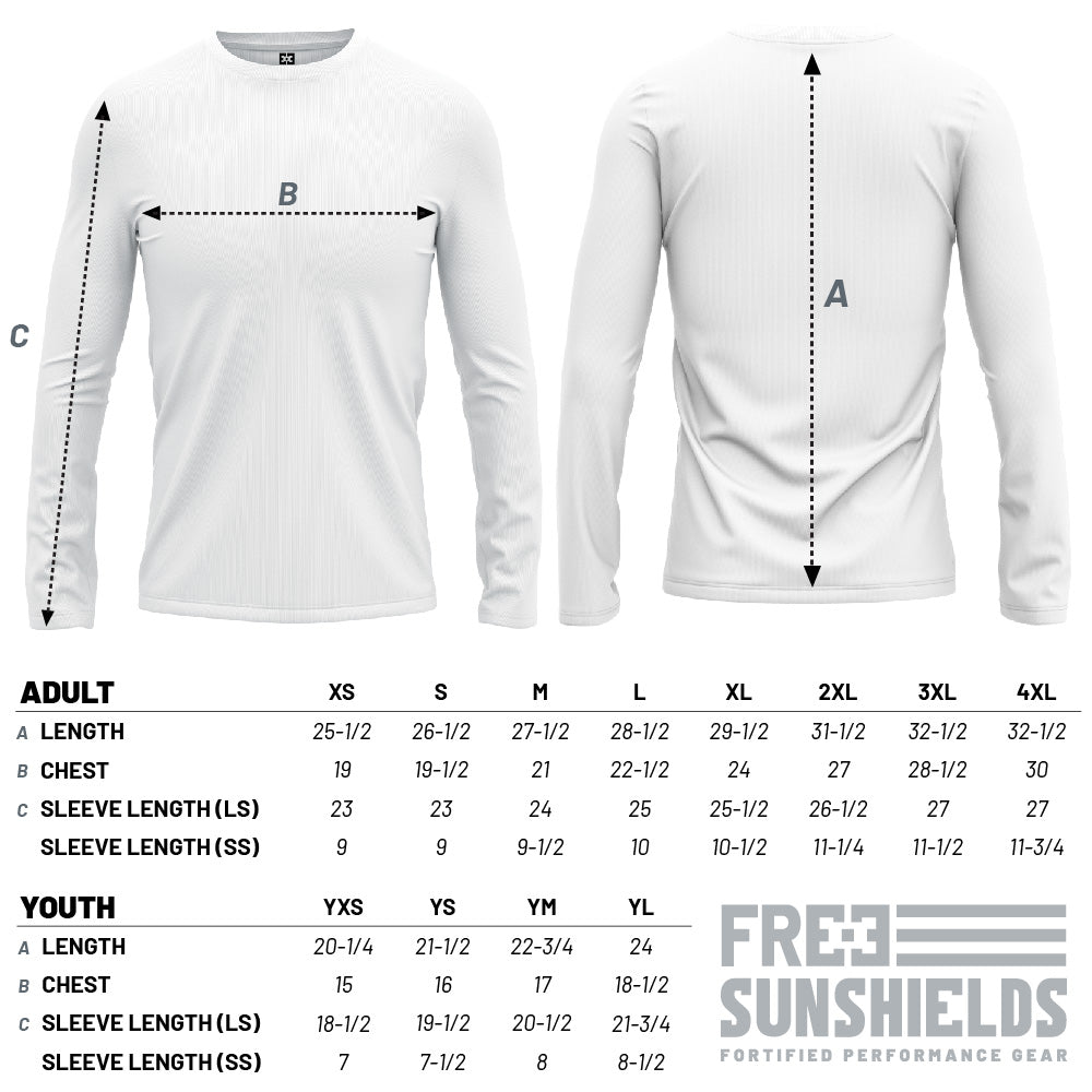 Custom UPF Shirt Long Sleeve Free Sunshields