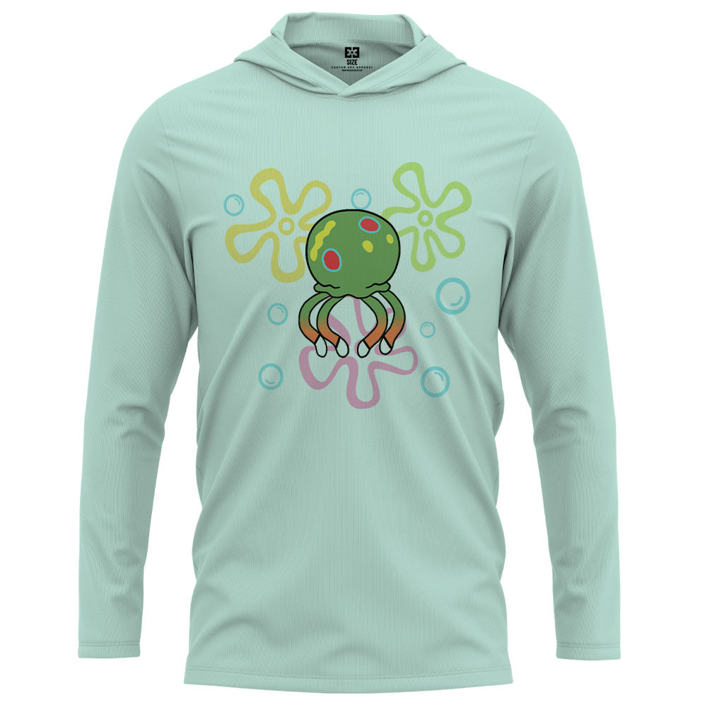 Pesca Vida Jellyfish Hooded Performance Shirt