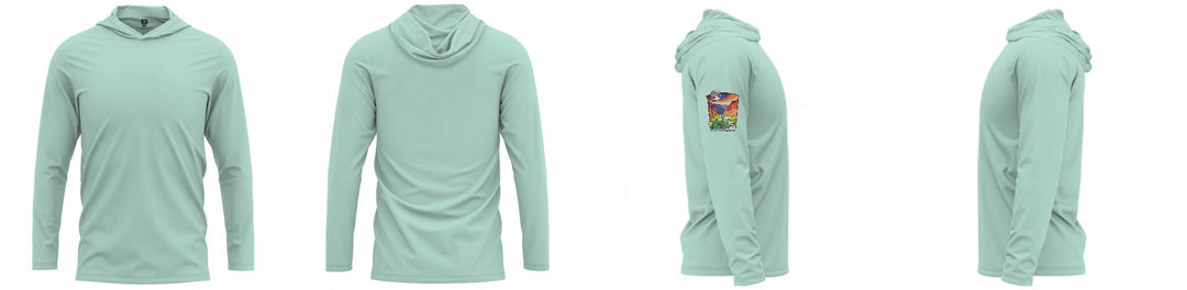 Custom Hooded UPF Shirt