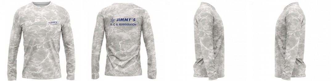 Custom Mossy Oak UPF Shirt Long Sleeve