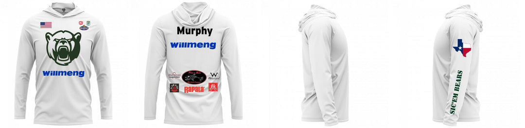 Custom Hooded UPF Shirt
