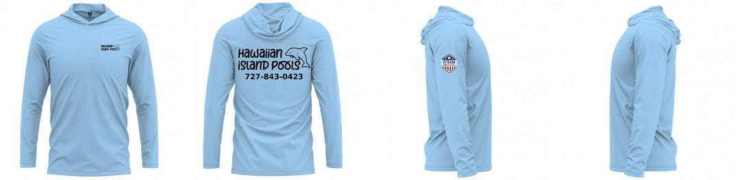 Custom Hooded UPF Shirt