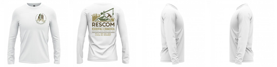 Custom UPF Shirt Long Sleeve
