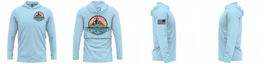 Custom Hooded UPF Shirt