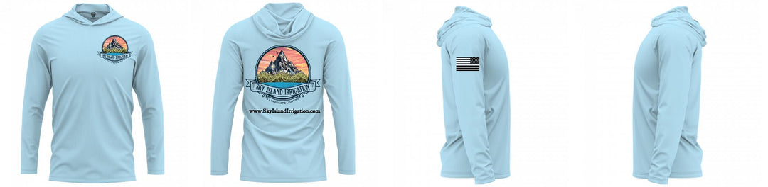Custom Hooded UPF Shirt