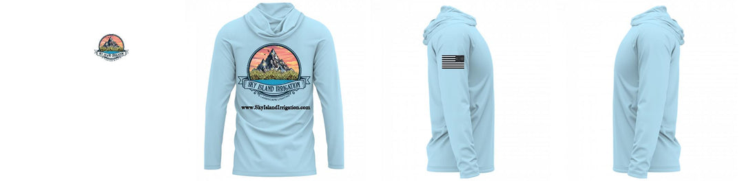 Custom Hooded UPF Shirt
