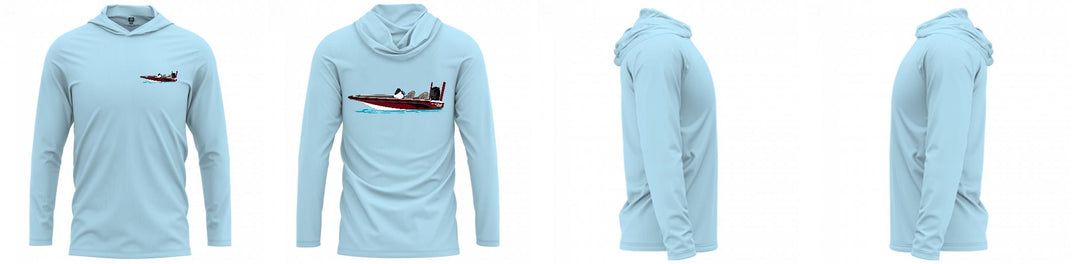 Custom Hooded UPF Shirt