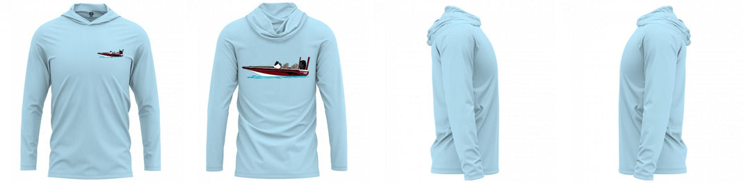 Custom Hooded UPF Shirt