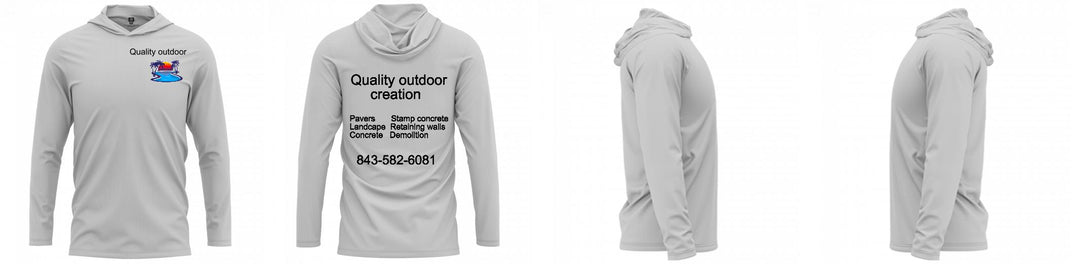 Custom Hooded UPF Shirt