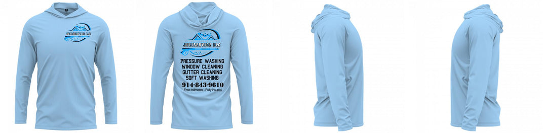 Custom Hooded UPF Shirt