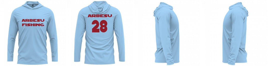 Custom Hooded UPF Shirt