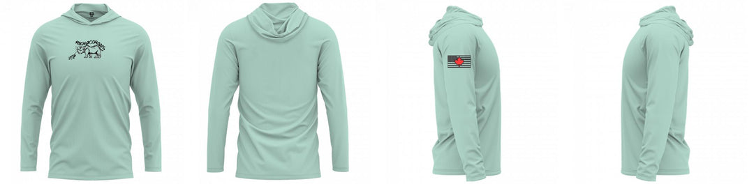Custom Hooded UPF Shirt