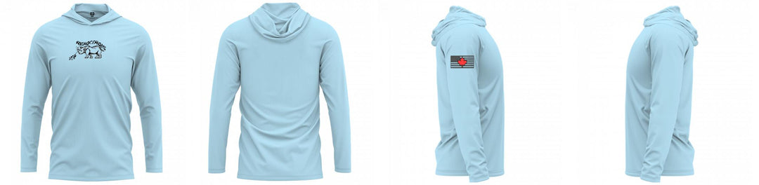 Custom Hooded UPF Shirt