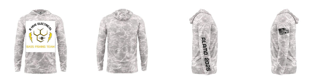 Custom Mossy Oak UPF Hooded Shirt