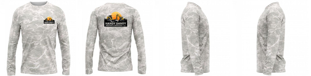Custom Mossy Oak UPF Shirt Long Sleeve