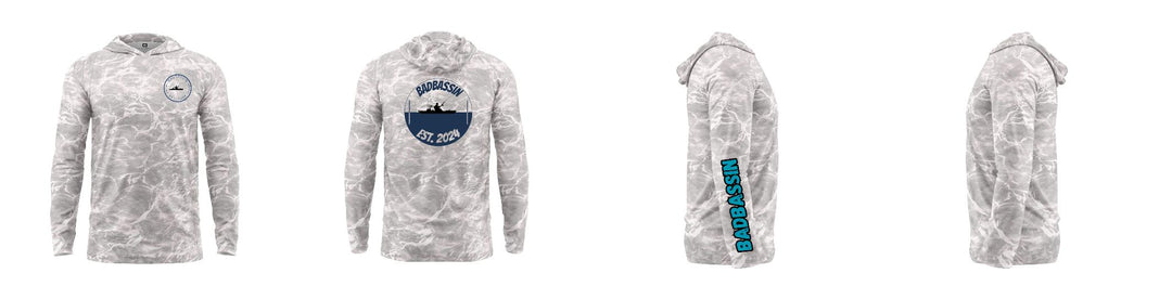 Custom Mossy Oak UPF Hooded Shirt