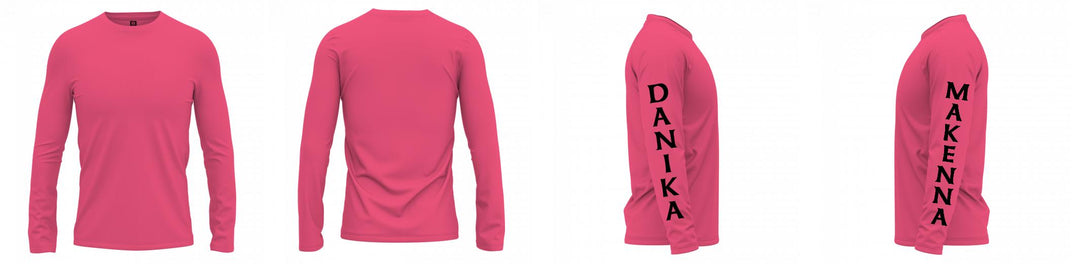 Custom UPF Shirt Long Sleeve