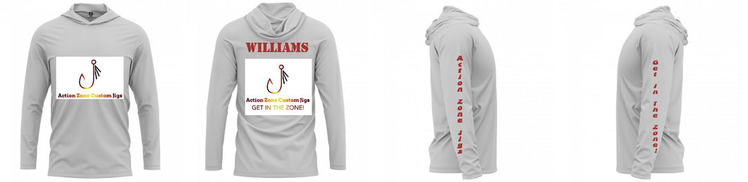 Custom Hooded UPF Shirt