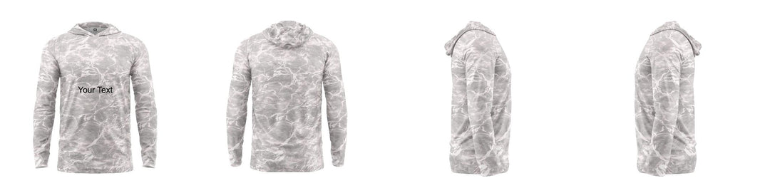 Custom Mossy Oak UPF Hooded Shirt