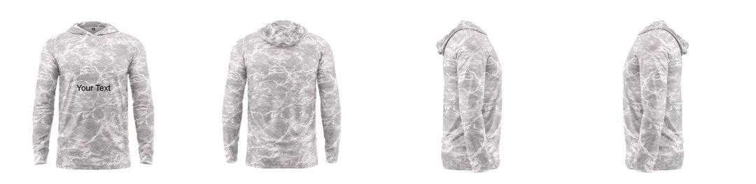 Custom Mossy Oak UPF Hooded Shirt