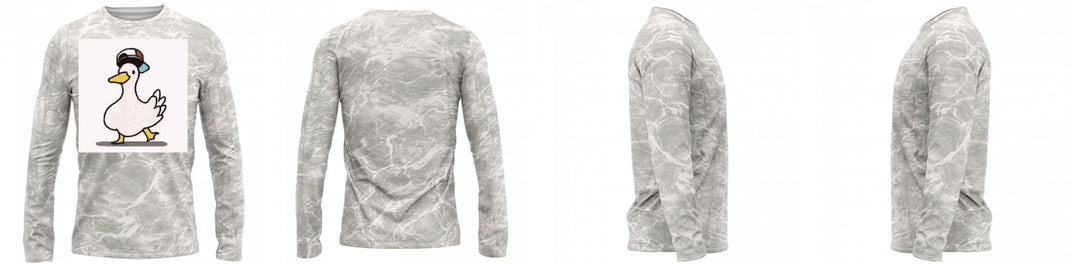 Custom Mossy Oak UPF Shirt Long Sleeve