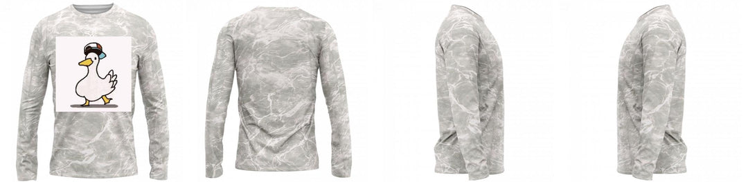 Custom Mossy Oak UPF Shirt Long Sleeve