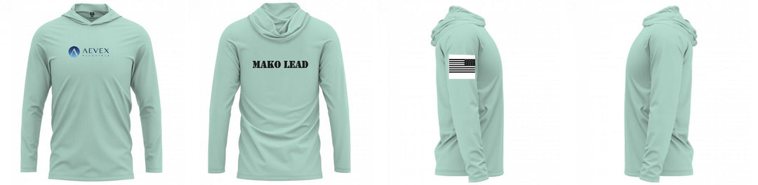 Custom Hooded UPF Shirt