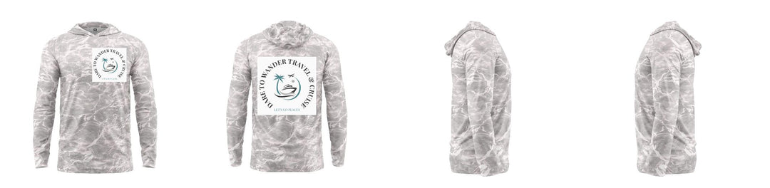 Custom Mossy Oak UPF Hooded Shirt