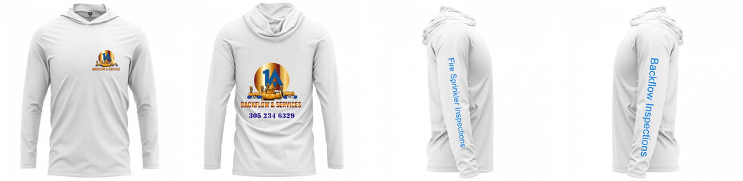Custom Hooded UPF Shirt
