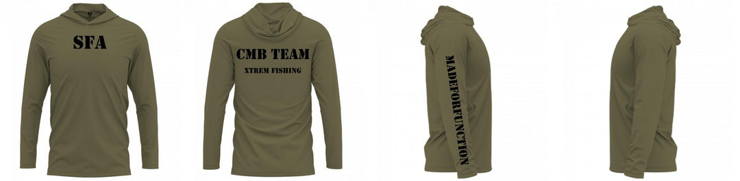 Custom Hooded UPF Shirt