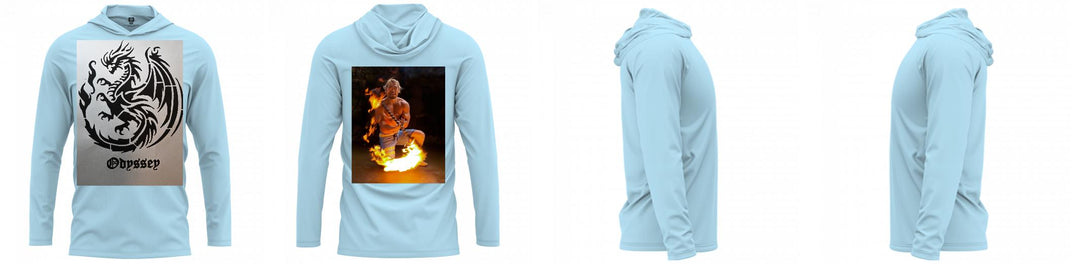 Custom Hooded UPF Shirt
