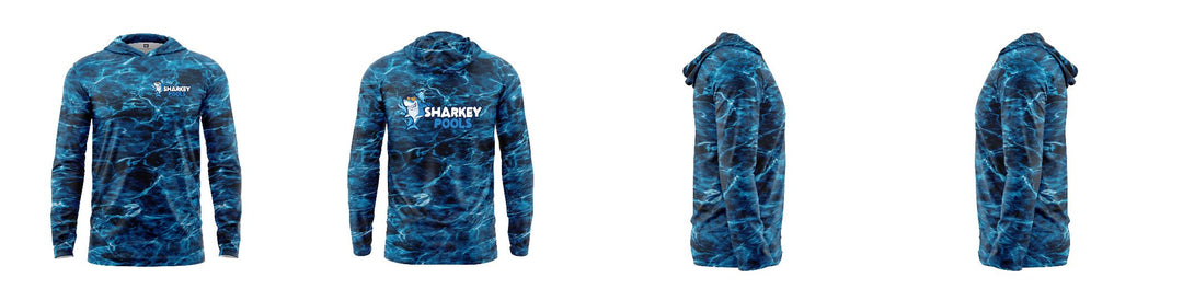 Custom Mossy Oak UPF Hooded Shirt