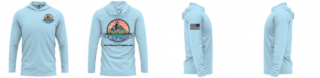 Custom Hooded UPF Shirt