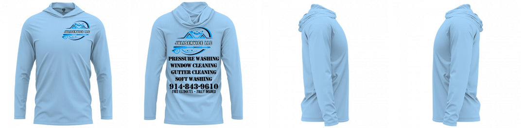 Custom Hooded UPF Shirt