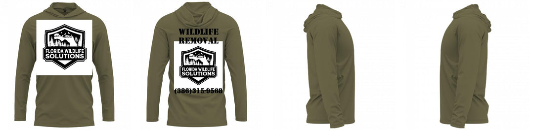 Custom Hooded UPF Shirt