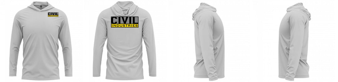Custom Hooded UPF Shirt