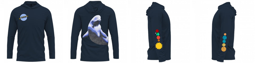 Custom Hooded UPF Shirt