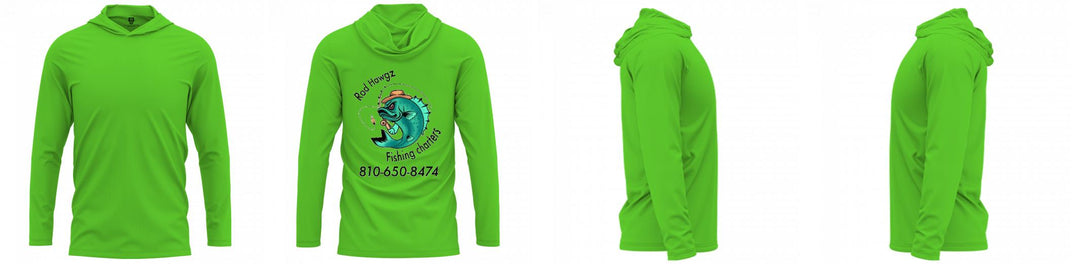Custom Hooded UPF Shirt