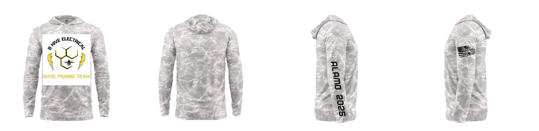Custom Mossy Oak UPF Hooded Shirt