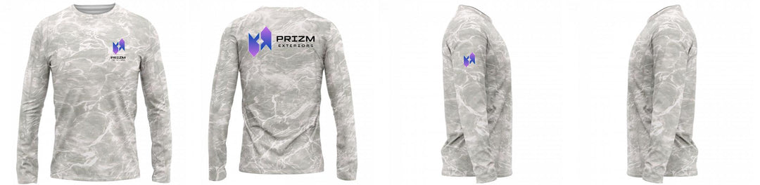 Custom Mossy Oak UPF Shirt Long Sleeve