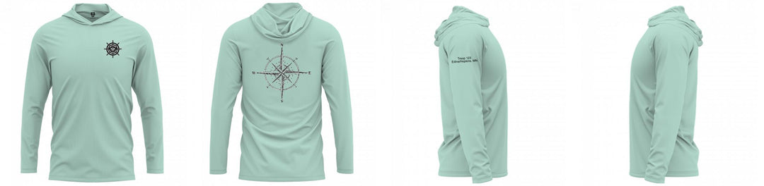 Custom Hooded UPF Shirt