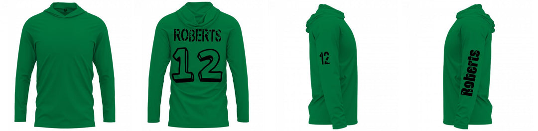 Custom Hooded UPF Shirt