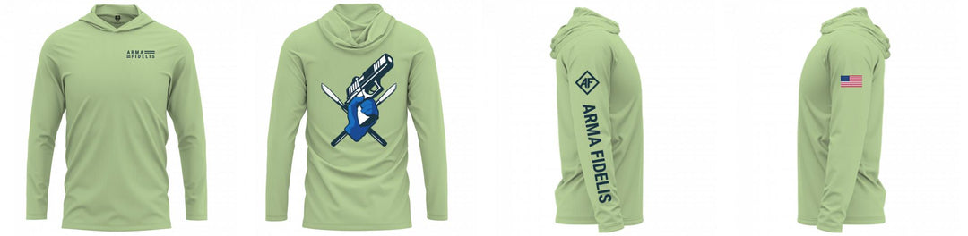 Custom Hooded UPF Shirt