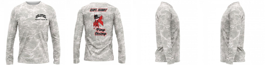 Custom Mossy Oak UPF Shirt Long Sleeve