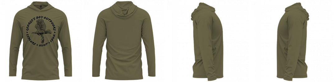 Custom Hooded UPF Shirt
