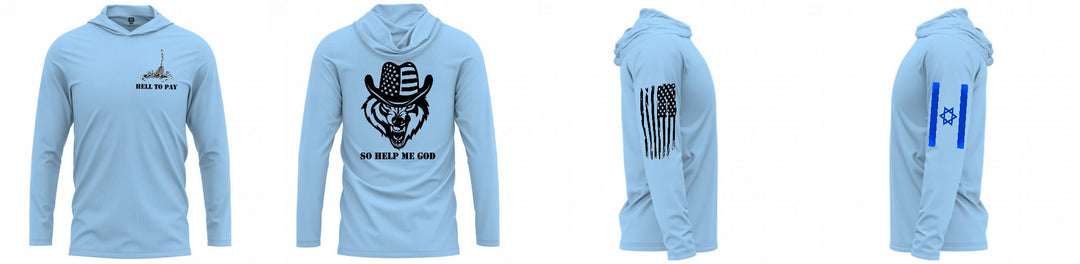 Custom Hooded UPF Shirt