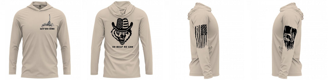 Custom Hooded UPF Shirt