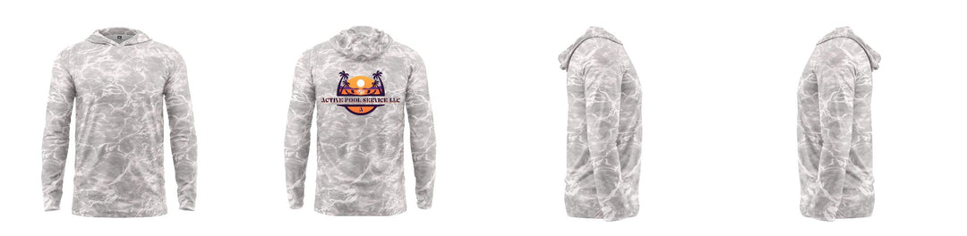 Custom Mossy Oak UPF Hooded Shirt