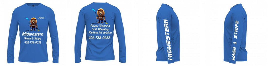 Custom UPF Shirt Long Sleeve