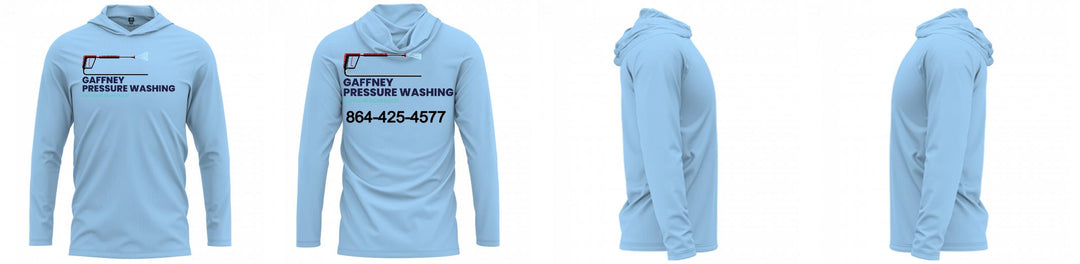 Custom Hooded UPF Shirt